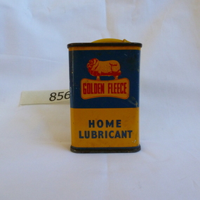 Oil Can, H.C.Sleigh Limited, Golden Fleece Home Lubricant, 1948_