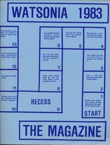 School Magazine, Watsonia 1983 The Magazine WaHIGH, 1983_