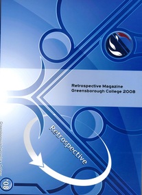 School Magazine, Retrospective Magazine. Greensborough College Yearbook 2008, 2008_