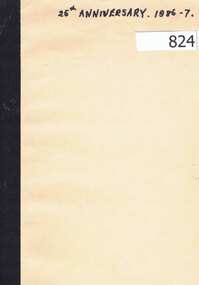 Documents, 25th Anniversary 1986-7. [Watsonia High School], 1986-1987