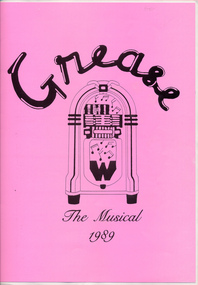 Program, Grease: The Musical 1989, 1989_