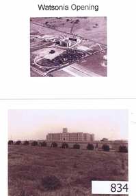 Photographs, Watsonia opening; Loyola seminary. Circa 1934, 01/08/1934