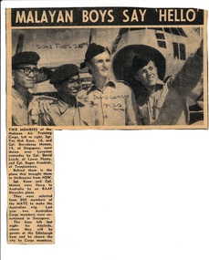 Newspaper clipping, Macleod High School - collection of news clippings, 12/10/1962