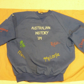 Clothing and photograph, Windcheater and photograph, Watsonia High 1989, 1989_