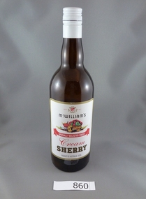 Bottle, McWilliams Cream Sherry bottle, 1980_
