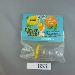 Kitchenware, Clever Dick [citrus juicer], 1960c