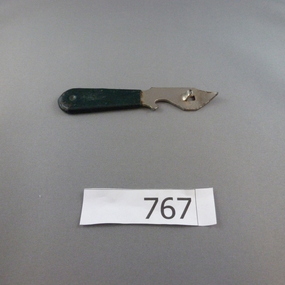 Bottle opener, Persinware, Persinware bottle opener, 1978c