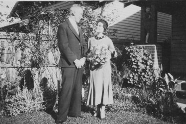 Photograph - Digital image, Wedding photograph, 10/06/1933