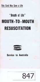 Pamphlet, Breath of Life, 1961-1962
