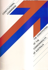 Folder, Government Printer, The Constitution of the Commonwealth of Australia, 1988_