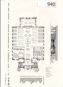 Plan, Watsonia High School Library: floor plan 1971, 1971_