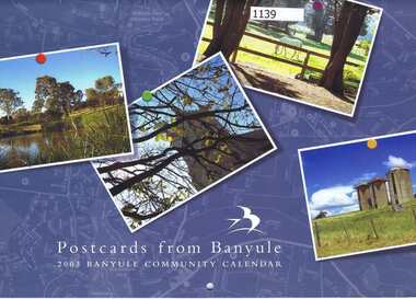 Calendar, Banyule City Council, Banyule Community Calendar 2003: Postcards from Banyule, 2003_
