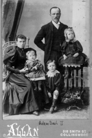 Photograph - Digital Image, Adem Bosch II and family [Bosch/Bush], 1893c