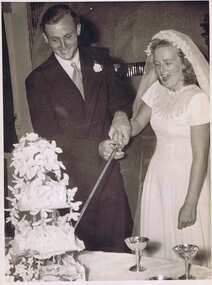 Photograph - Digital image, Denis and Pat Cordner, 16/01/1947