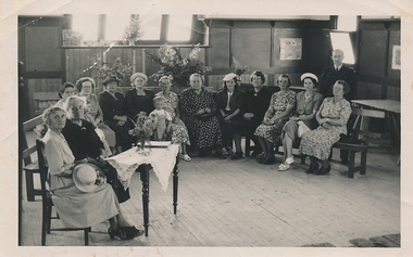 Photograph - Digital Image, Ladies' Guild in Methodist Hall, 1941_