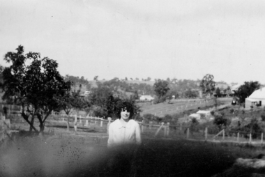 Photograph - Digital image, Young woman in Greensborough, 1930s