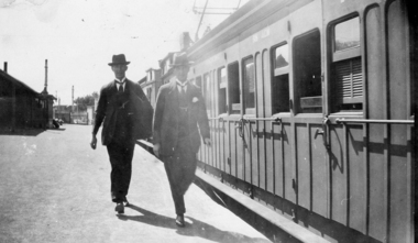 Photograph - Digital image, Greensborough Railway Station [1], 1930c