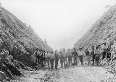 Photograph - Digital image, Railway construction 1902, 1902_