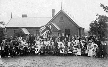 Photograph - Digital Image, Greensborough Primary School 1907 Arbour Day Gr2062, 22/06/1907