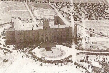 Photograph - Digital image, Loyola Seminary 1 [aerial view] 1934, 1934_