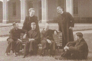 Photograph - Digital image, Loyola Seminary 6 [Seminarians] 1934, 1934_