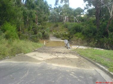 Photograph - Digital image, Jasmin Burge, Kalparrin in flood February 2011: group of 5 photographs, 08/02/2011
