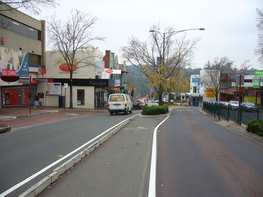 Photograph - Digital image, Noel Withers, Main Street Greensborough, looking North 2010, 04/06/2010