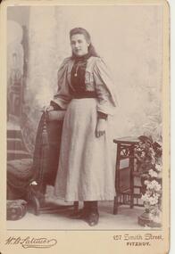 Photograph - Digital image, Annie McLaughlin (Mrs Fuller), 1898c