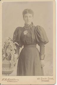 Photograph - Digital image, Auntie Berthe Black, 1898c