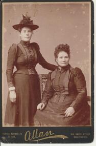 Photograph - Digital image, Mrs Jemma Fielding and daughter Rose, 1910c