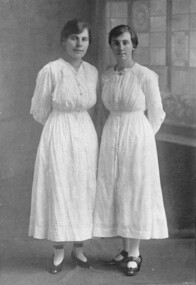 Photograph - Digital image, Dorris and Myrtle McLaughlin, 1915c
