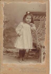 Photograph - Digital image, Dorris McLaughlin [as child] 1902, 1902_