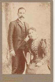 Photograph - Digital image, Evelyn and Duncan Black, 1895c