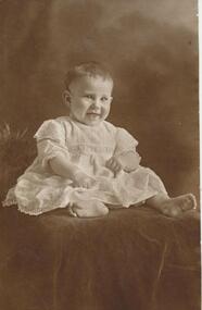 Photograph - Digital image, John Partington [as infant], 1910c