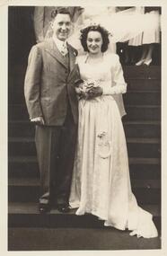 Photograph - Digital image, Wedding photograph, 1930c