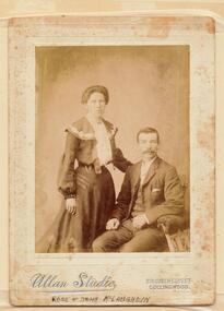 Photograph - Digital image, Rose and John McLaughlin, 1910c