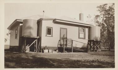Photograph - Digital image, Rose McLaughlin's Beales Road house from rear, 1936, 1936_