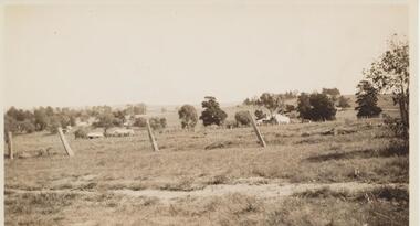 Photograph - Digital image, View from Rose McLaughlin's house, Beales Road Greensborough 1937, 1937_