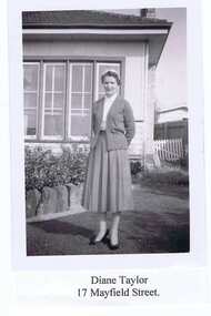 Photograph - Digital image, Diane Taylor 17 Mayfield Street. Greensborough, 1950s
