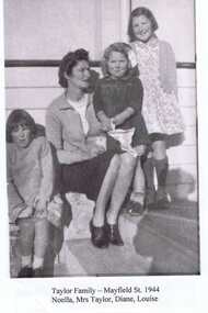 Photograph - Digital image, Taylor family Mayfield Street 1944, 1944_