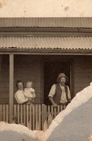 Photograph - Digital image, George Stock and family 1909, 1909_