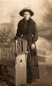 Photograph - Digital image, Harriett Emma Splatt Stock 2, 1903c