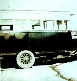 Photograph - Digital image, Heidelberg Eltham bus, 1929c