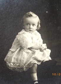 Photograph - Digital image, Melva Cassidy [as child], 1930c