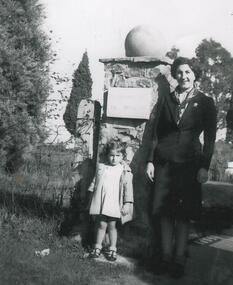 Photograph - Digital Image, Mrs Budge at St Katherine's, 1942c
