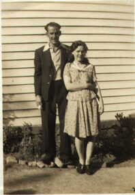 Photograph - Digital image, Reg and Jean Huggett, 1930c