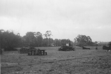 Photograph - Digital Image, Aftermath of Plenty River flood 1972 in Poulter Reserve. (4), 1972_