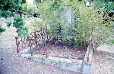 Photograph - Digital Image, Grave of William Poulter, Greensborough Cemetery, 22/02/1874