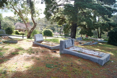 Photograph - Digital image, Greensborough Cemetery [view 8], 26/07/2011