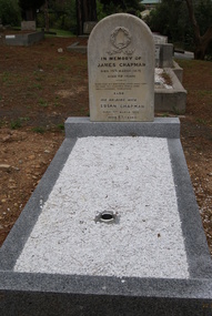 Photograph - Digital Image, Grave of James Chapman and Susan Chapman at Greensborough Cemetery, 15/03/1875